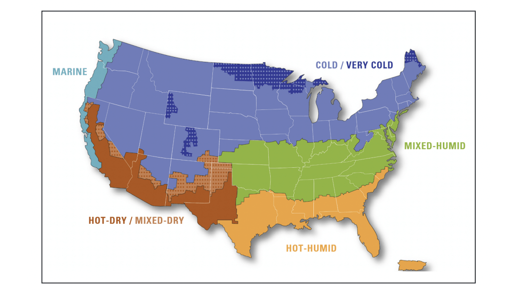 map showing breakthroughs in cold-climate heat pumps 