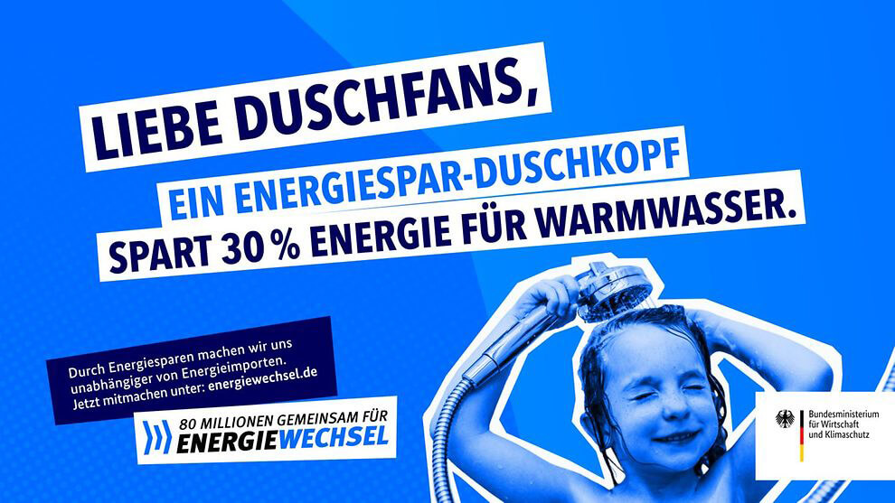 advert taken from German energy aware ad campaign